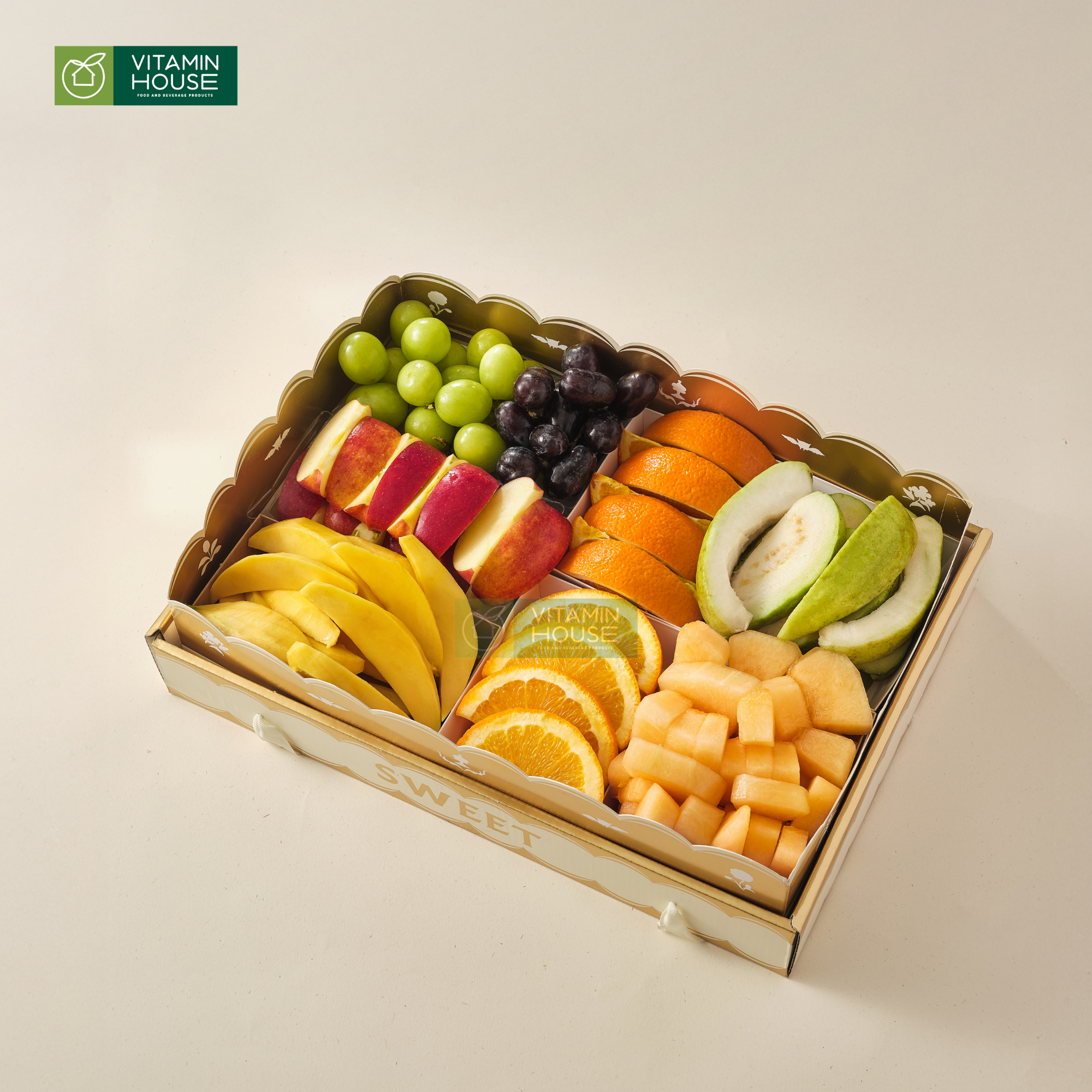 Trái Cây Cắt Sẵn Cao Cấp phần 8-10 người