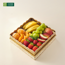 Trái Cây Cắt Sẵn Dâu, Táo, Quýt, Xoài và Nho phần 5-7 người
