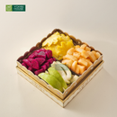 Trái Cây Cắt Sẵn Dưa, Ổi, Thơm và Thanh Long phần 5-7 người