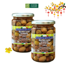 Oliu Đen Có Hạt Leccino Black Olives Ý Hũ 170g