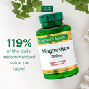 Viên Uống Bổ Sung Magie Nature Bounty Magnesium 500mg Hộp 200V