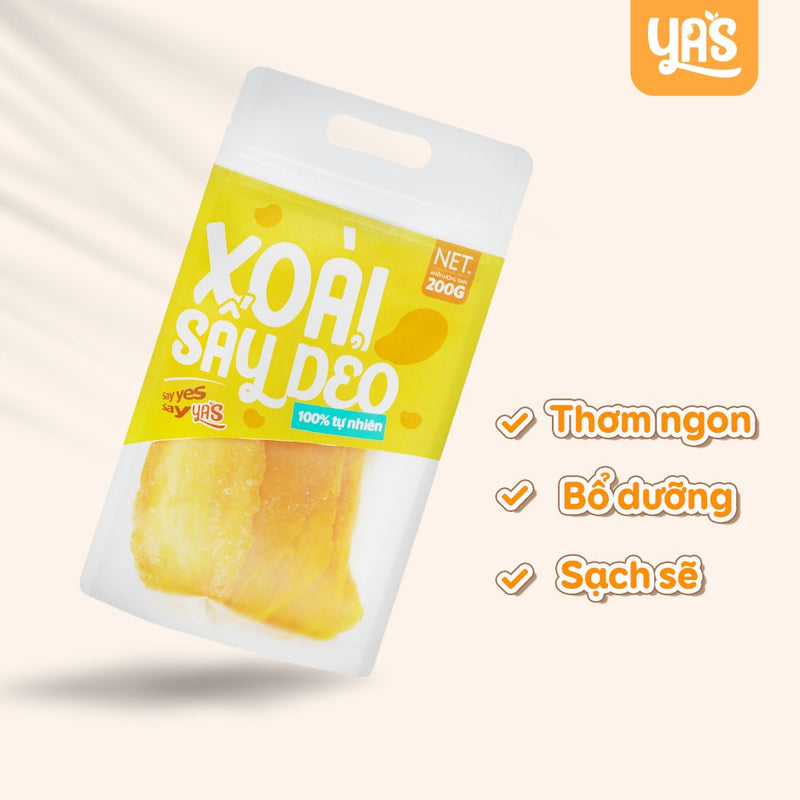 Xoài Sấy Dẻo Yas Hộp 200g