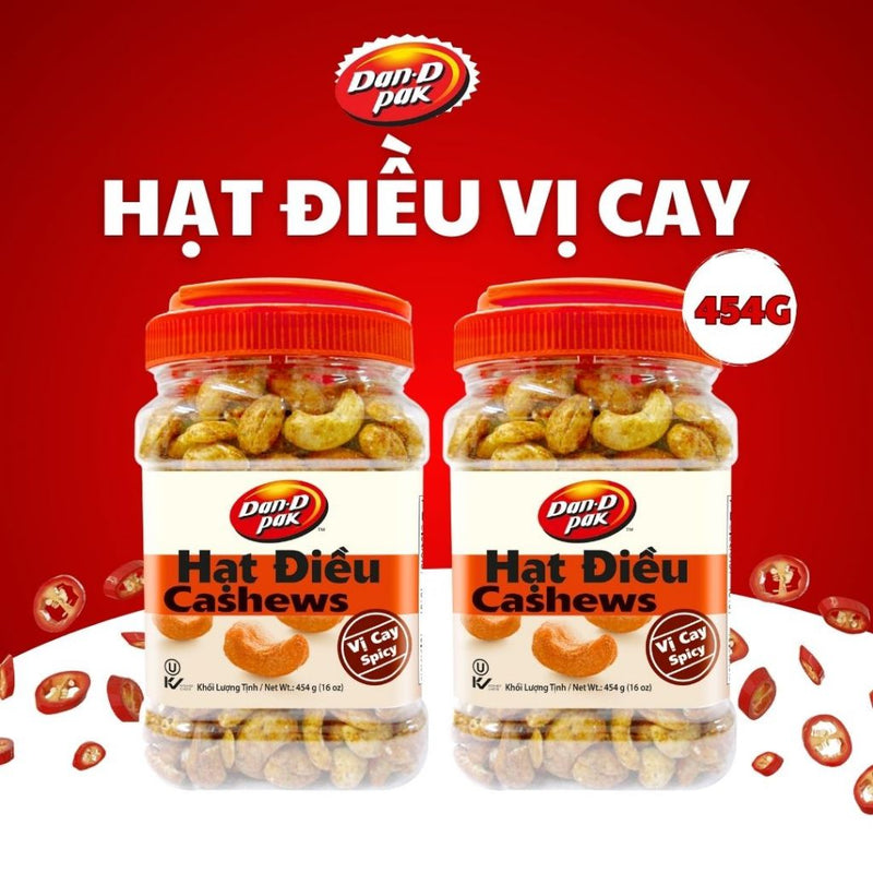 Hạt Điều Cay Dan-D Pak Hộp 454g