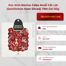 Xúc Xích Iberico Cebo Muối Cắt Lát (Salchichon Ham Silced) TBN Gói 50g