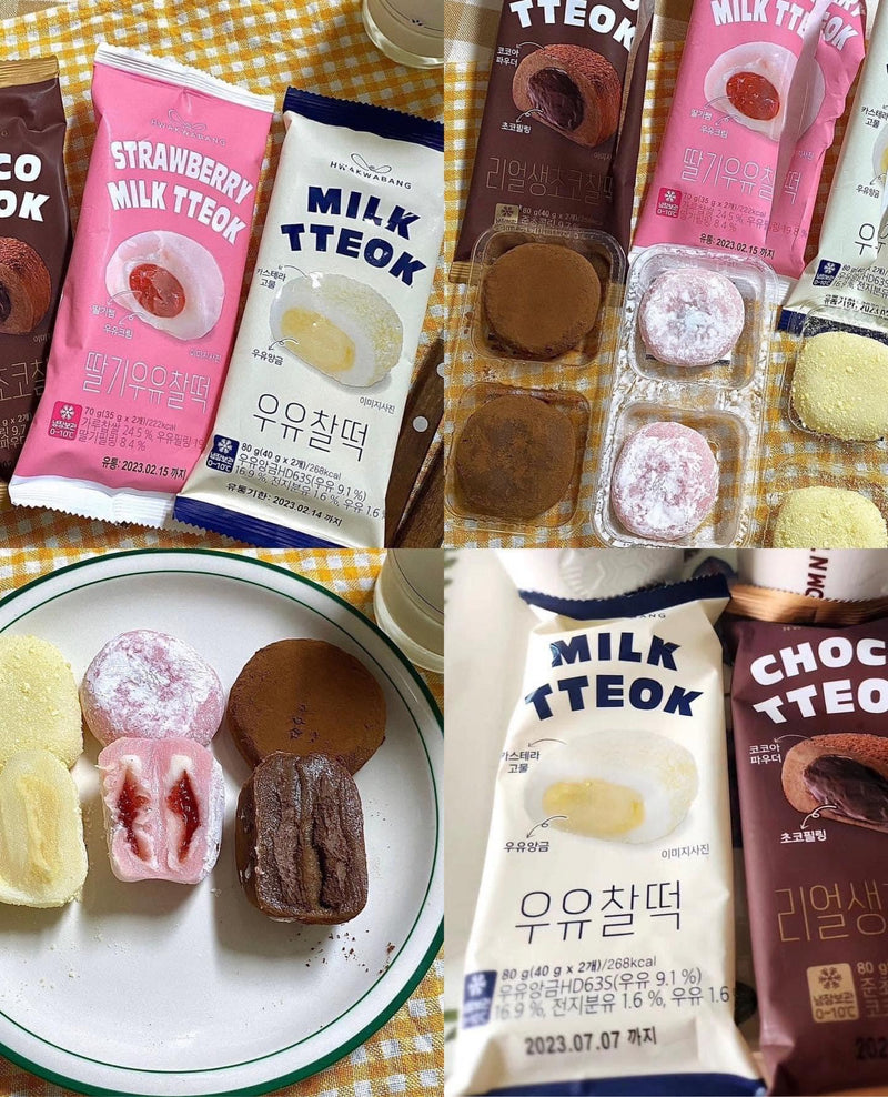 [HÀNG ORDER] Bánh Tươi Mochi Hwakwabag Tteok Hàn Quốc
