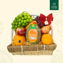 Giỏ Quà Trái Cây Dưa Lưới, Nho Sữa Nhập Khẩu Mừng Xuất Viện