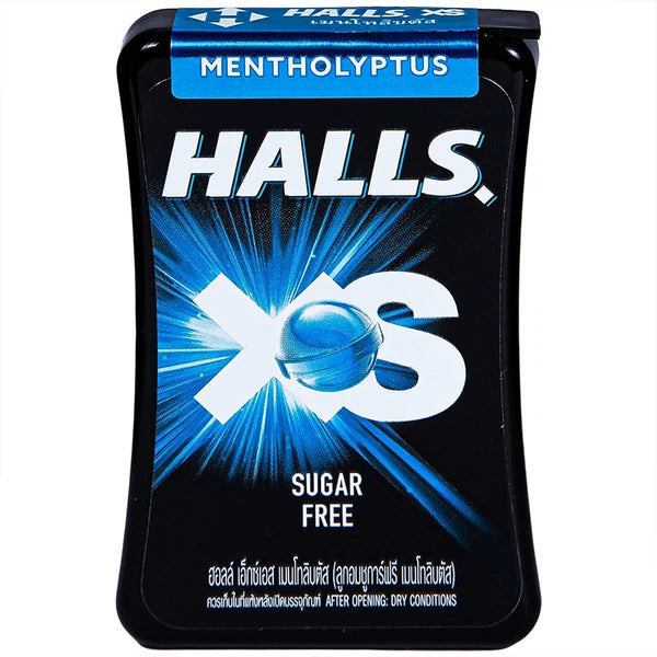 Kẹo Halls XS không đường Mentholyptus Avengers 15g