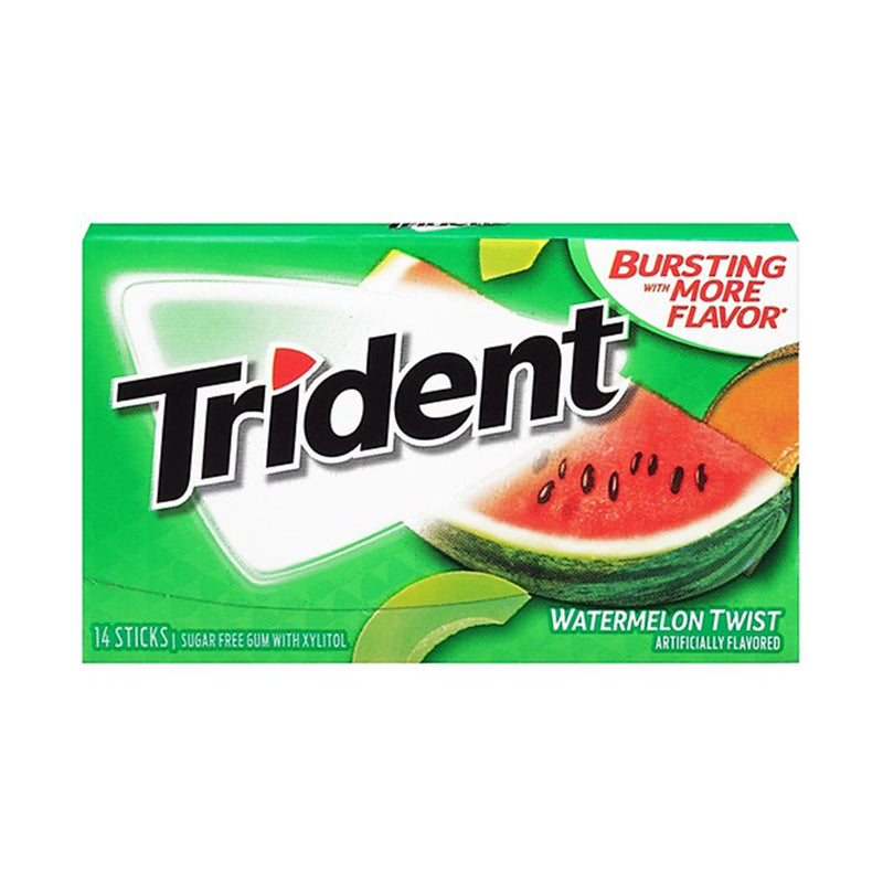 Kẹo Gum Trident Vị Dưa Hấu 21.6G
