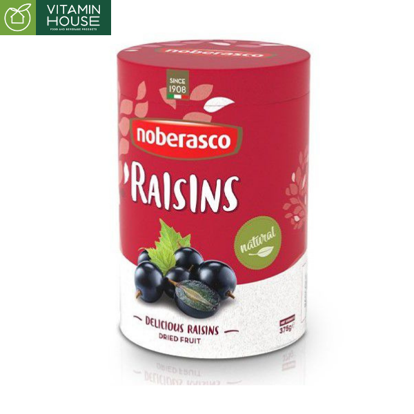 Nho Khô Noberasco Ý Hộp 375g