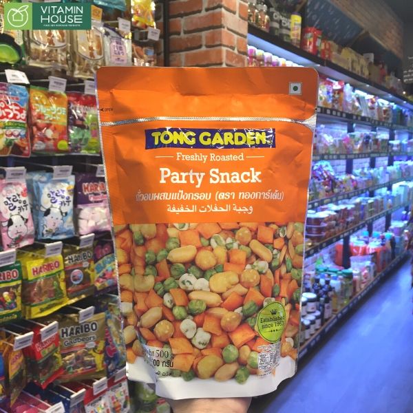 Party Snack Tong Garden 500g