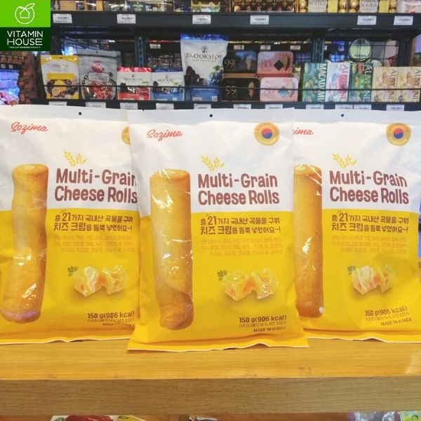 Bánh xốp ngũ cốc nhân Phomai 150g