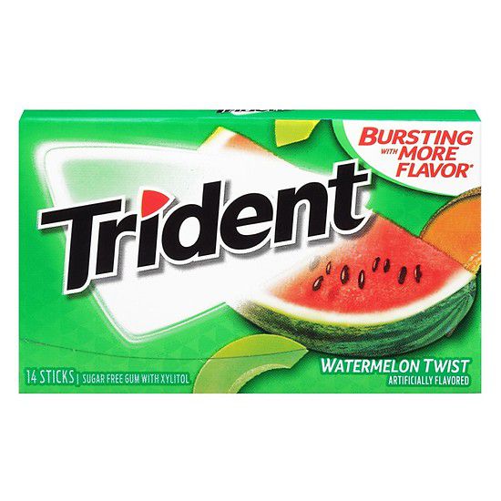 Kẹo Gum Trident Mỹ Vị Dưa Hấu