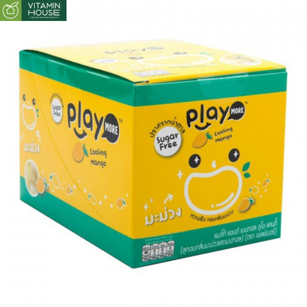 Kẹo the vị xoài Playmore hũ 22g