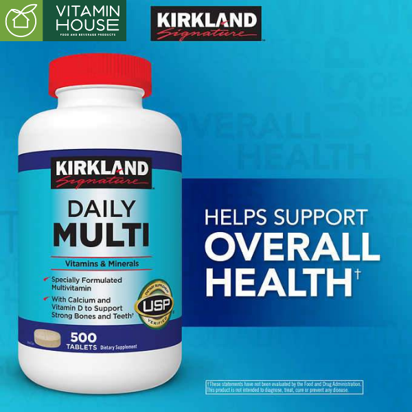 Vitamin Tổng Hợp Daily Multi Kirkland 500v