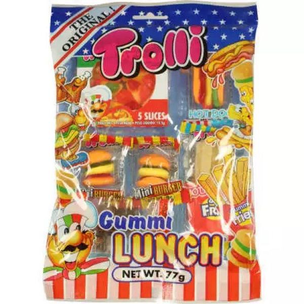 Kẹo Dẻo Lunch Trolli Đức Gói 77g