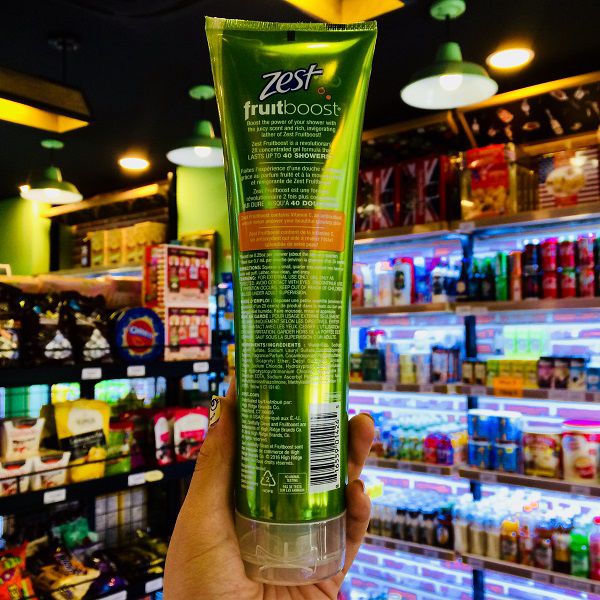 Sữa Tắm Zest Fruitboost Revitalizing Shower Gel 295ml
