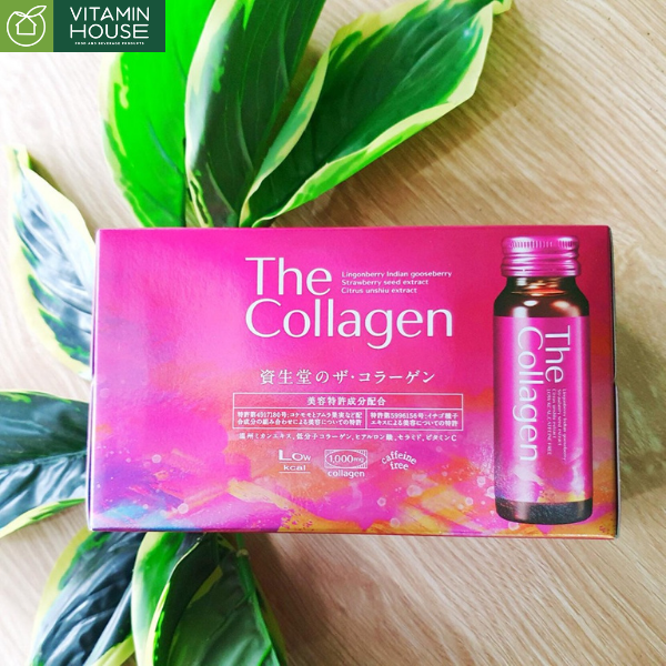 The Collagen Shiseido 1000mg Low Kcal Nhật 50ml*10 (Mẫu Mới)