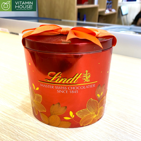 Socola Lindt Hỗn Hợp Oval Tin 144g (đỏ)