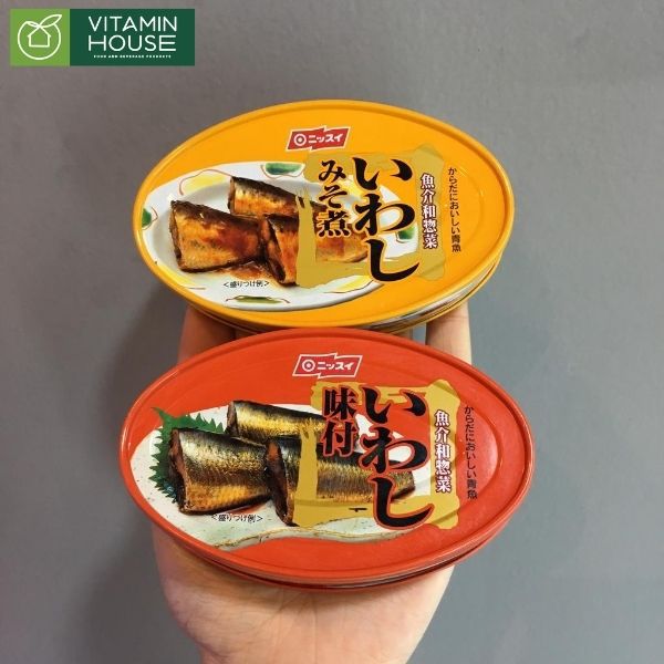 Cá Mòi tẩm vị đóng hộp (ovan đỏ)