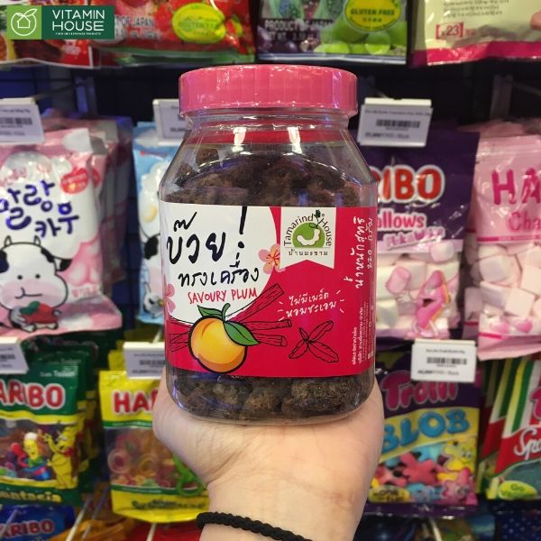 Mận Vàng Xí Muội Cam Thảo Savoury Plum Seedless Hộp 90g (Nhỏ)