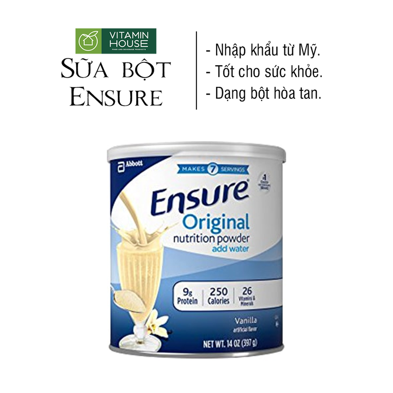 Sữa Bột Ensure Mỹ 397g