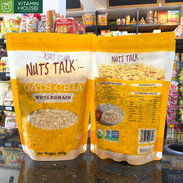 Yến Mạch Úc Nuts Talk 700g