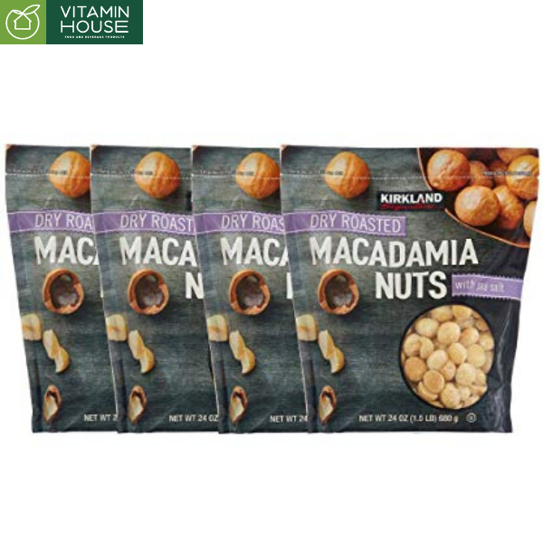 Macadamia Nuts with Sea Salt Kirkland 680g
