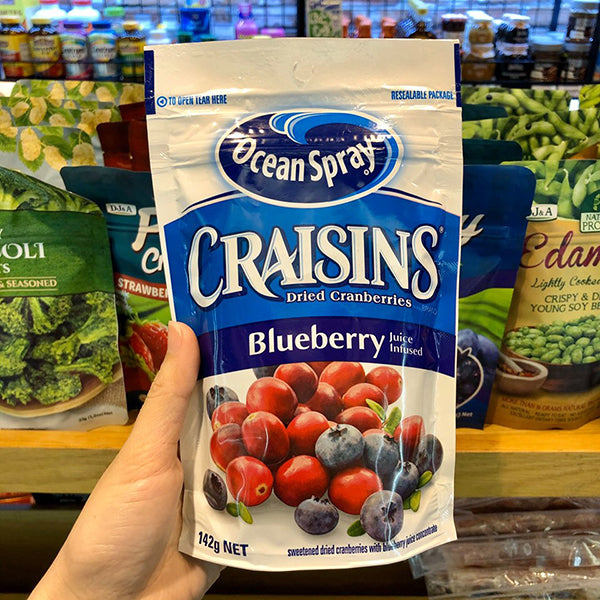 Trái Cranberry - Blueberry khô Ocean Spray 142G