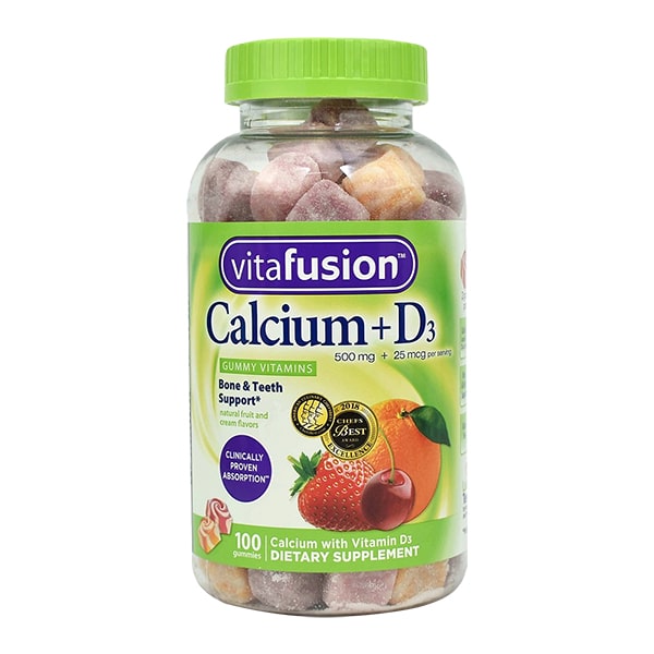 Kẹo Dẻo Vitamin Calcium 500Mg Mỹ
