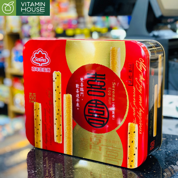 Bánh Cuộn Trứng Song Hỷ Serena Egg Roll 384g