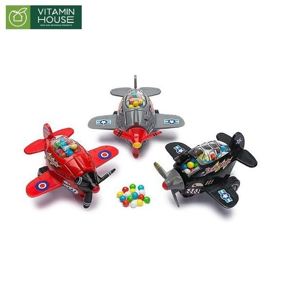 Hộp Kẹo Đồ Chơi Máy Bay Shark Attack (Lốc 12)