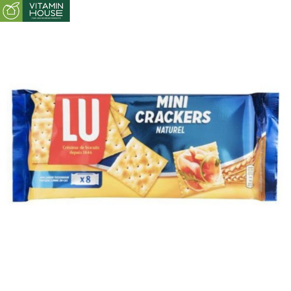Bánh Lu Mini Crackers Naturel Pháp 250g