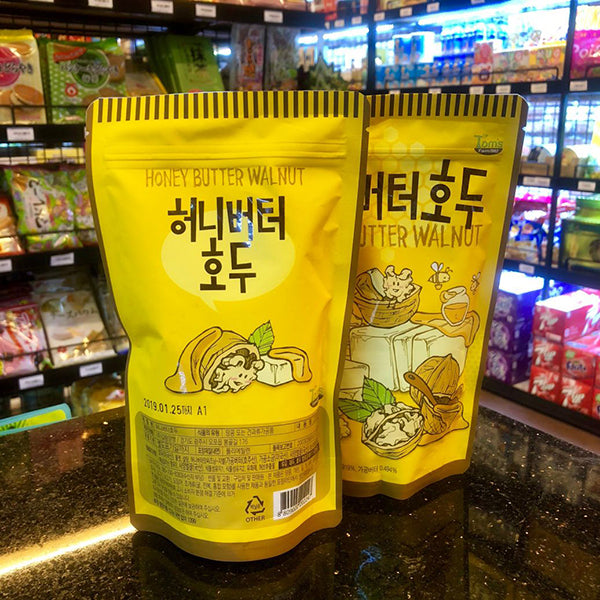 Hạt Óc Chó Tẩm Bơ Mật Ong Tom's Farm
