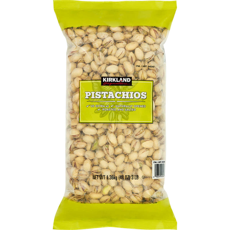 Hạt Dẻ Cười Kirkland Pistachios 1,36Kg