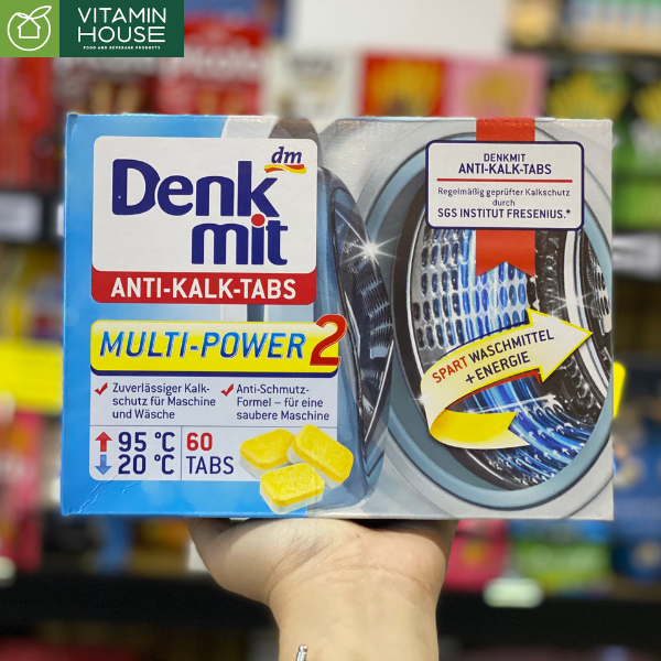 Viên vệ sinh lồng giặt Denkmit Dm Đức Hộp 60v (new)