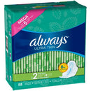 Bịch Băng Vệ Sinh Always Ultra Thin Advanced Size 2 44M