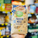 Yến Mạch Kakao Nibs & Nuss Protein Musli Bio 375g