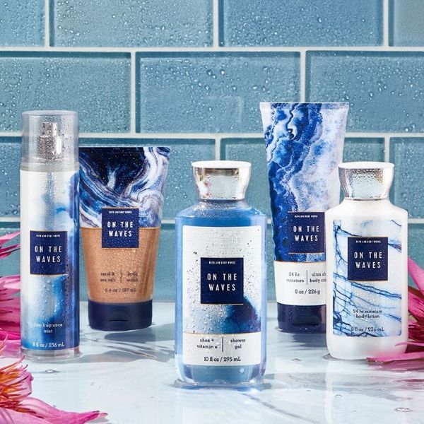 Dưỡng Thể Bath Body Works On The Waves 236ml