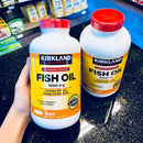 Dầu cá Kirkland 1000mg Mỹ 400v