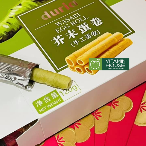 Bánh Trứng Cuộn Wasabi 120g