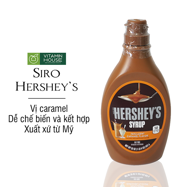 Siro Vị Caramel Hershey's Mỹ
