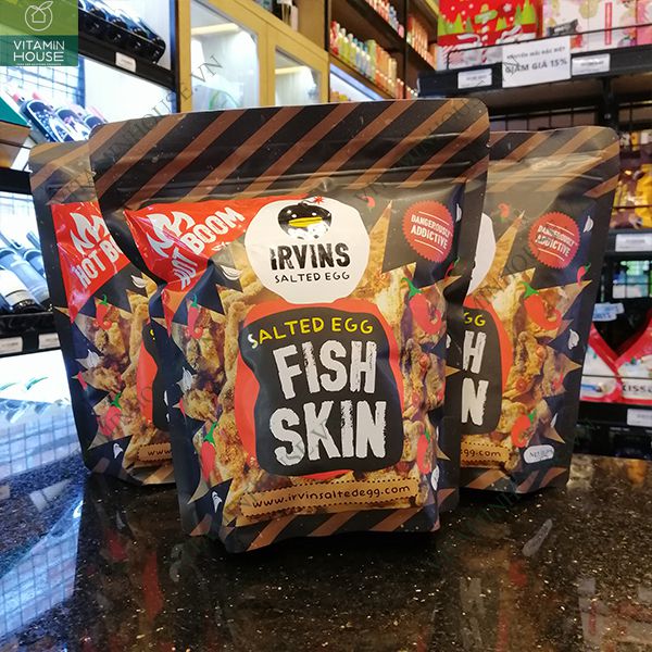 Da Cá Trứng Muối Cay IRVINS 105g