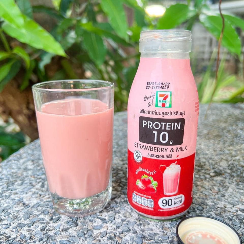 Sữa Dâu Protein 10g Thái Chai 180ml