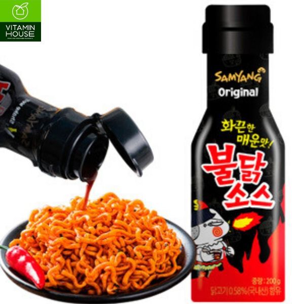 Sốt Chấm Vị Gà Cay Samyang HQ Chai 200g