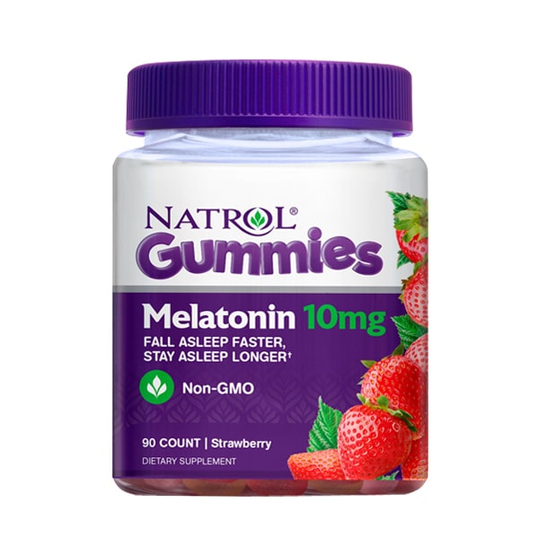 Kẹo Ngủ Melatonin 10mg Natrol Gummies 90 Viên