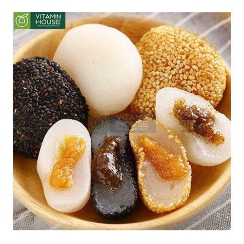 Bánh Mochi Vị Mè Đen Qidea ĐL Hộp 210g