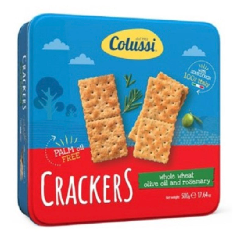 Bánh Quy Cracker Colussi Ý Hộp 500g