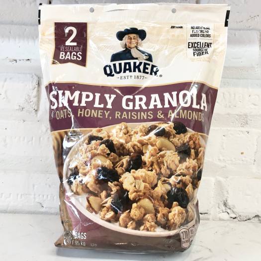 Yến mạch Vị Mật Ong Quaker Simply Granola Mỹ Gói 978g