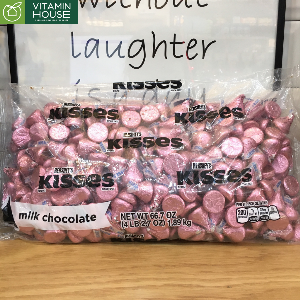 Socola Sữa Kisses Viên Hồng Mỹ 1.89kg