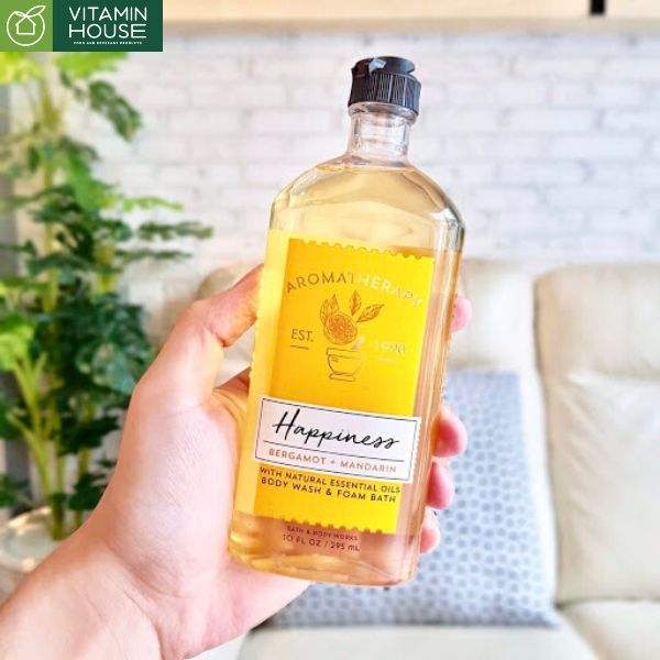 Chai Gel Tắm Aromatherapy BBW Mỹ 295ml - nhiều mùi